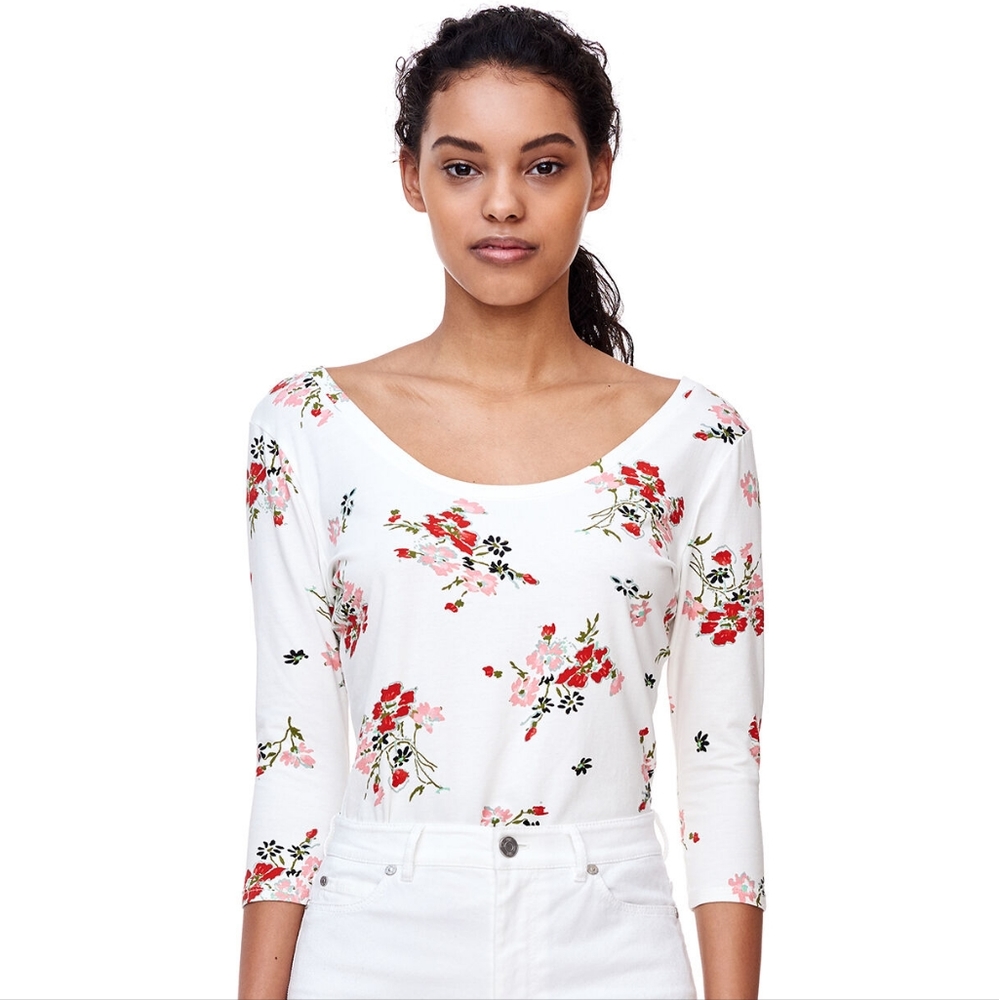 Rebecca Taylor Marguerite Floral Top